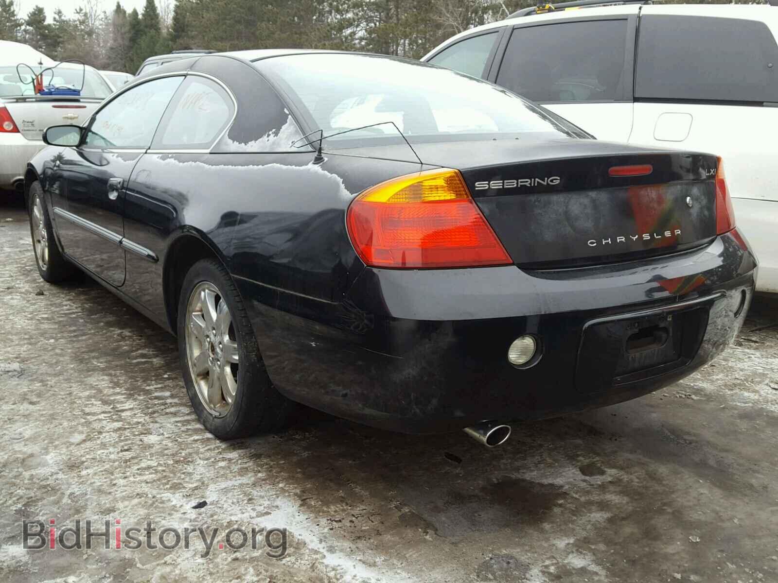 2002 CHRYSLER SEBRING - VIN: 4C3AG52H02E087164 - Фото 3