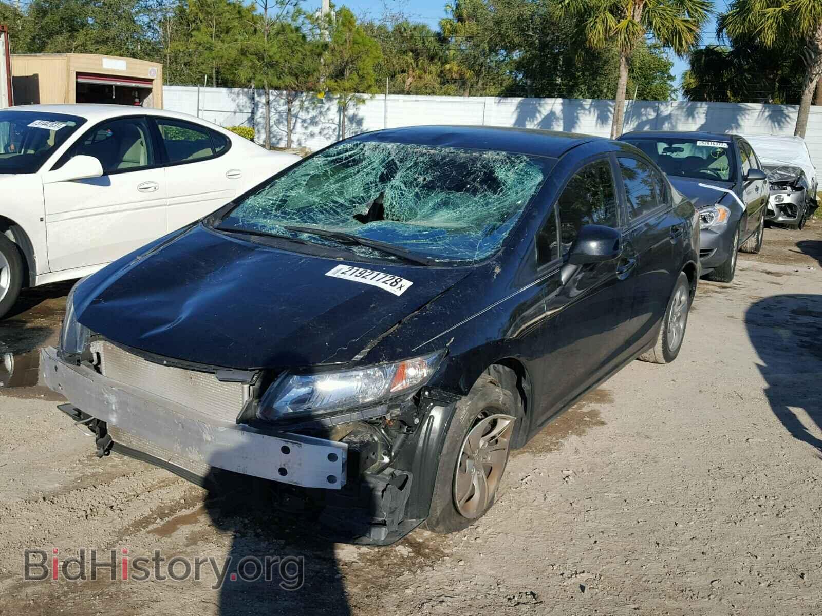 2013 HONDA CIVIC - VIN: 2HGFB2F53DH596663 - Фото 2