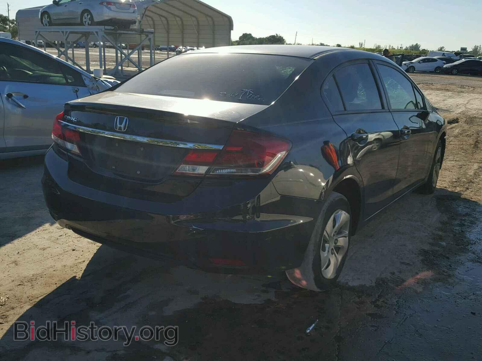 2013 HONDA CIVIC - VIN: 2HGFB2F53DH596663 - Фото 4