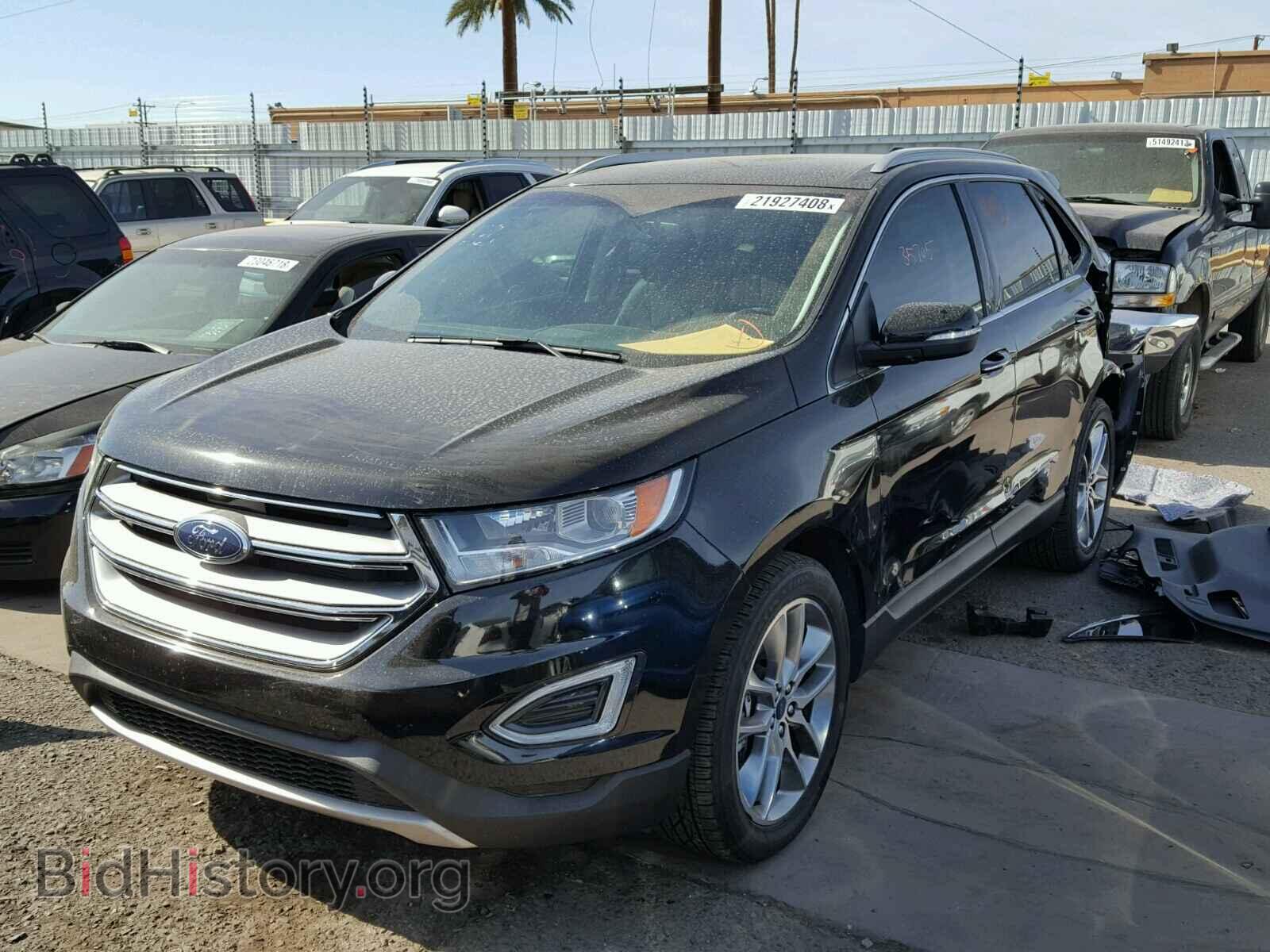 2016 FORD EDGE - VIN: 2FMPK3K87GBB19083 - Фото 2