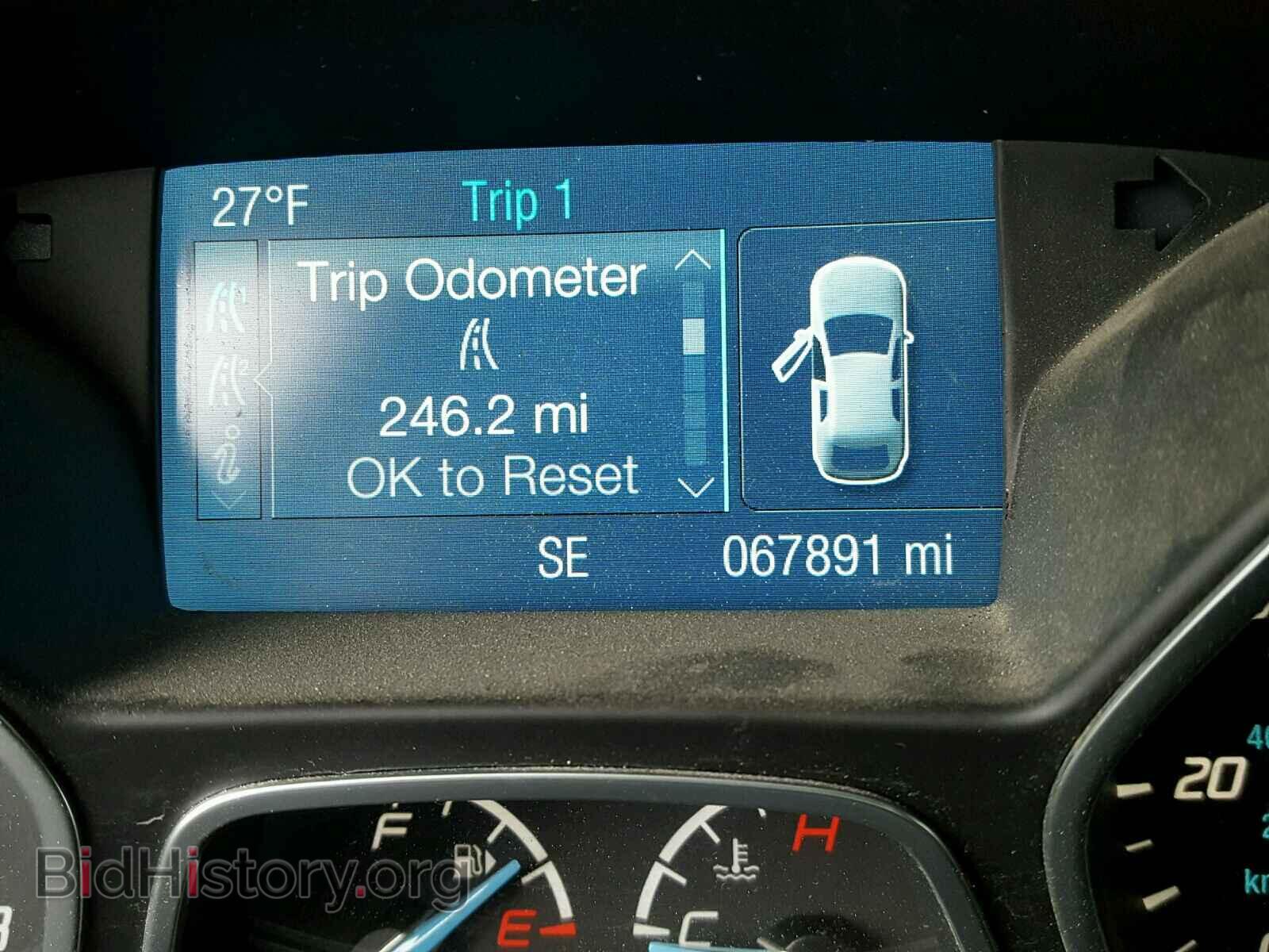 2014 FORD FOCUS - VIN: 1FADP3F28EL367022 - Фото 8