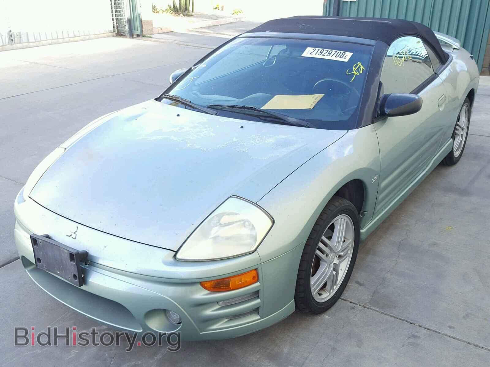 2003 MITSUBISHI ECLIPSE - VIN: 4A3AE55H43E022878 - Photo 2