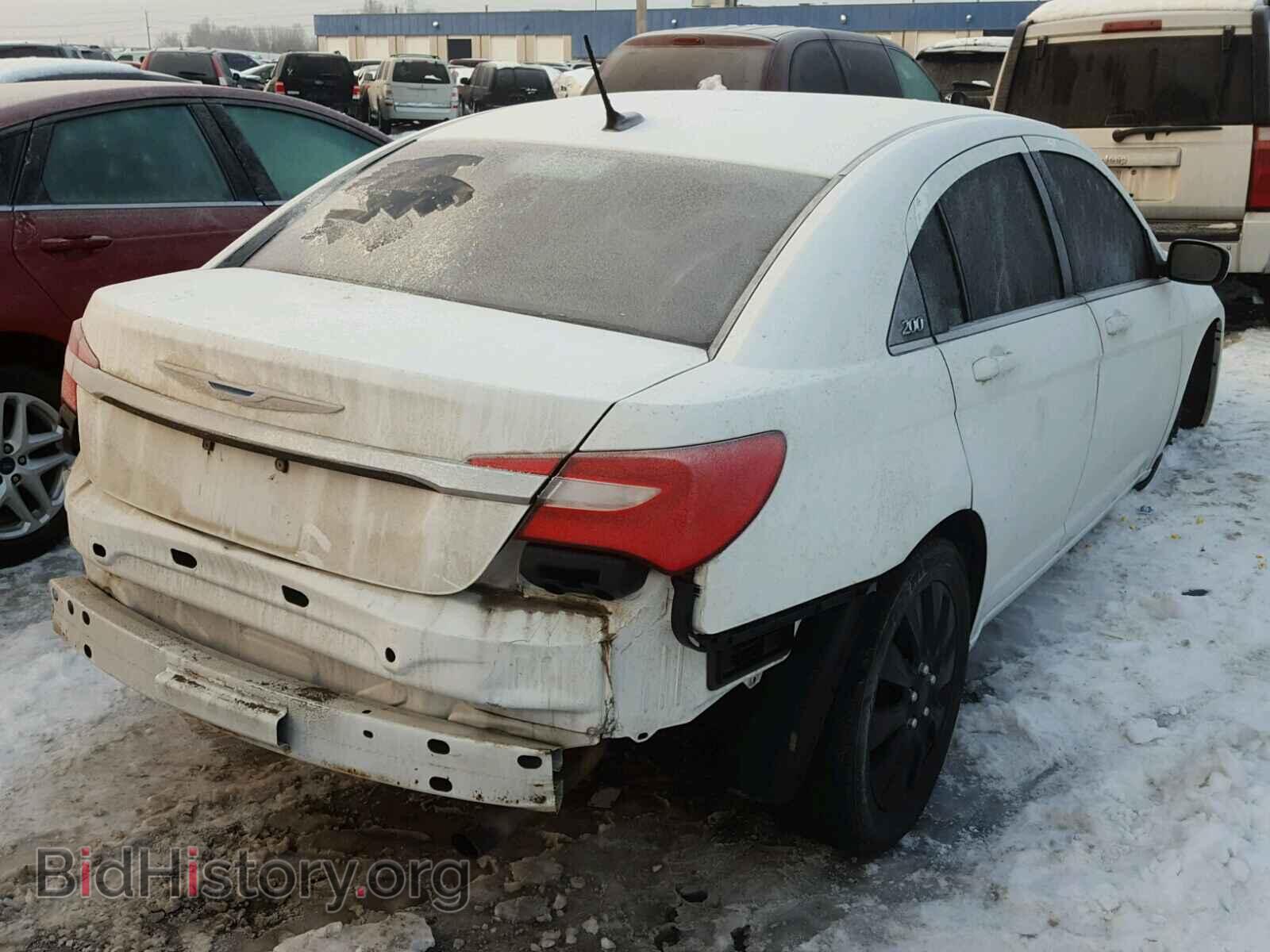 2012 CHRYSLER 200 - VIN: 1C3CCBAB1CN127495 - Фото 4