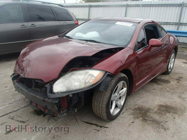 2007 MITSUBISHI ECLIPSE - VIN: 4A3AK34T27E016456 - Фото 2