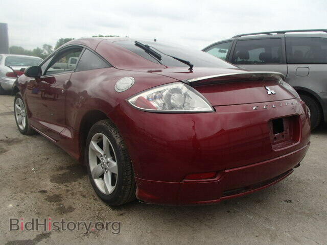 2007 MITSUBISHI ECLIPSE - VIN: 4A3AK34T27E016456 - Фото 3