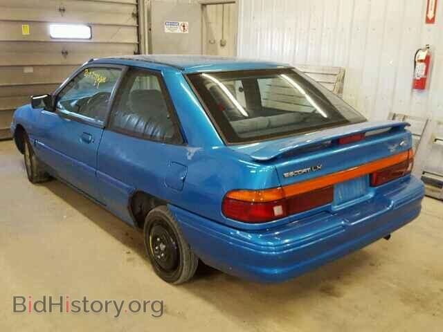 1994 FORD ESCORT - VIN: 1FARP11J7RW166452 - Фото 3