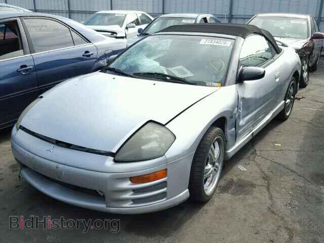 2002 MITSUBISHI ECLIPSE - VIN: 4A3AE85H42E089464 - Фото 2