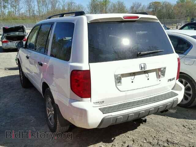 2005 HONDA PILOT - VIN: 2HKYF18505H532706 - Фото 3