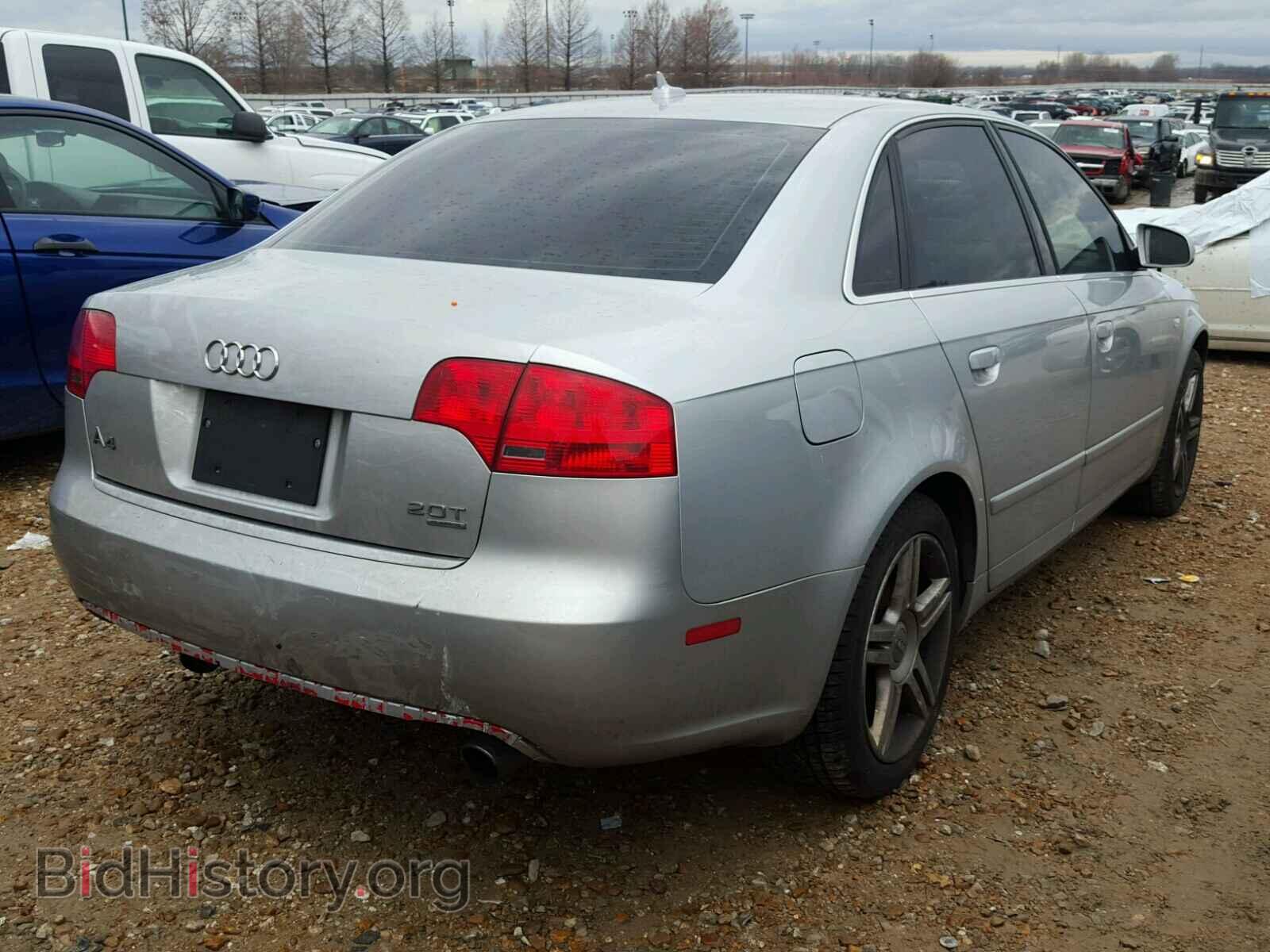 2007 AUDI A4 - VIN: WAUDF78E07A172104 - Фото 4