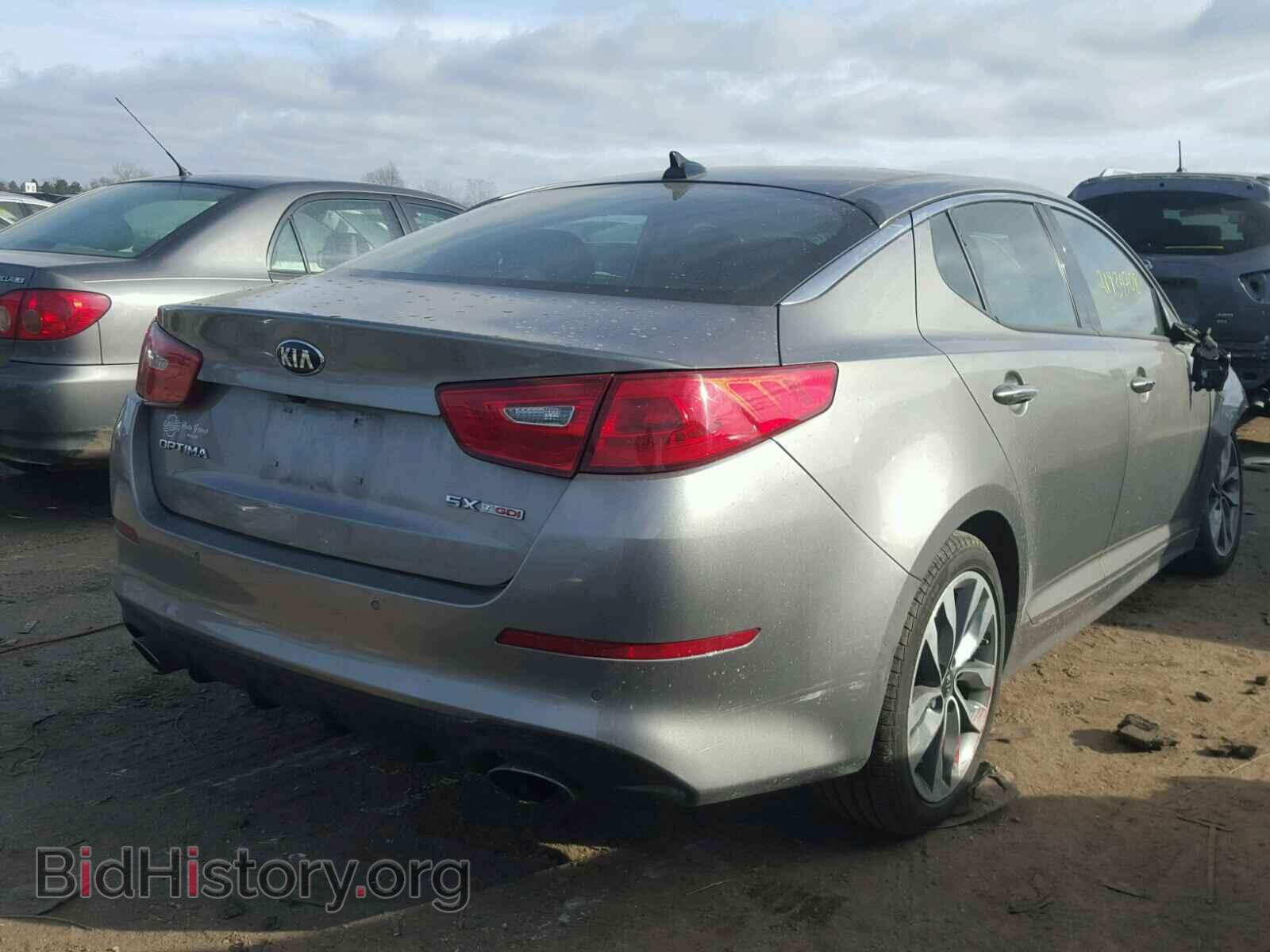 2015 KIA OPTIMA - VIN: 5XXGR4A68FG364933 - Фото 4