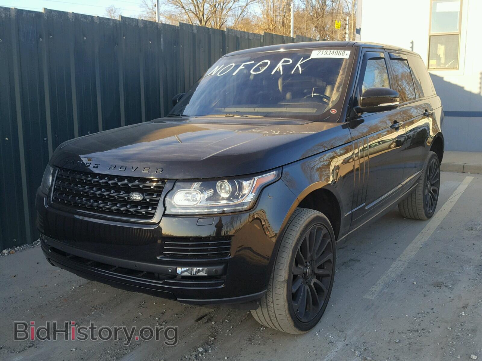 2014 LAND ROVER RANGEROVER - VIN: SALGS2TF4EA161286 - Фото 2