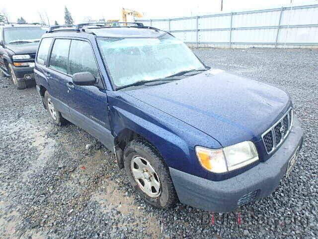 Фотография JF1SF63552H749825 - SUBARU FORESTER 2002