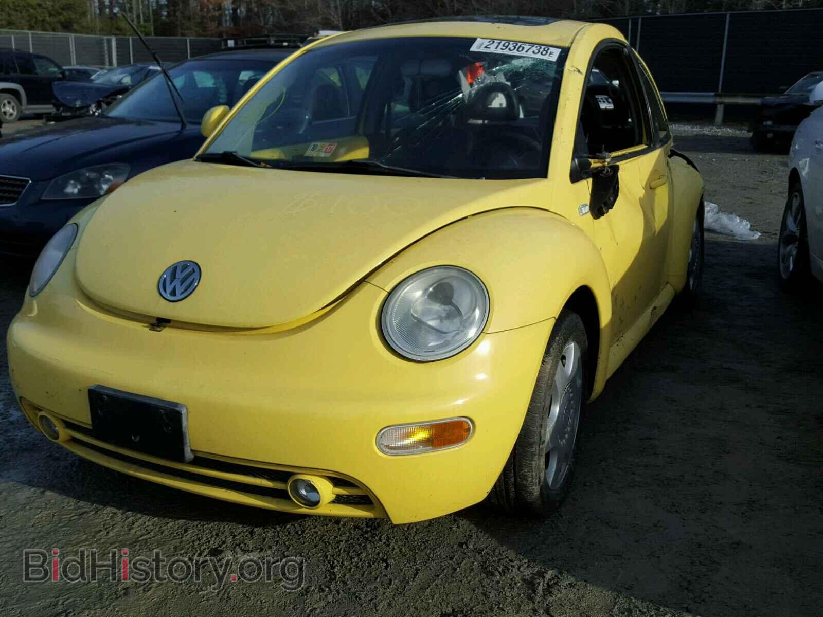 2000 VOLKSWAGEN BEETLE - VIN: 3VWCF21C4YM472899 - Фото 2
