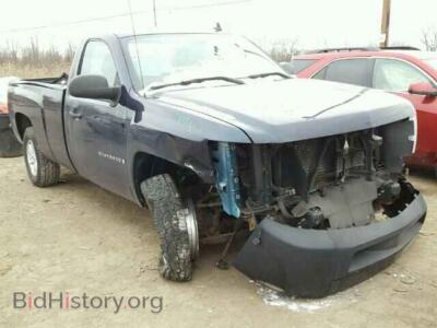 2007 Chevrolet SILVERADO, синий — VIN 1GCEC14C97E521934, Copart