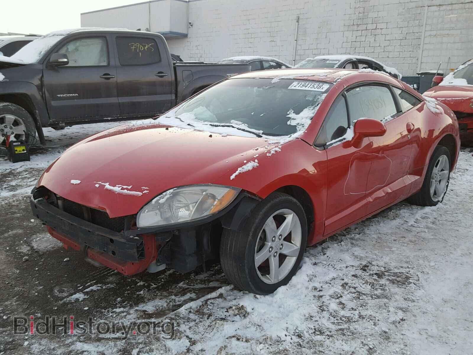 2007 MITSUBISHI ECLIPSE - VIN: 4A3AK24F07E015651 - Фото 2