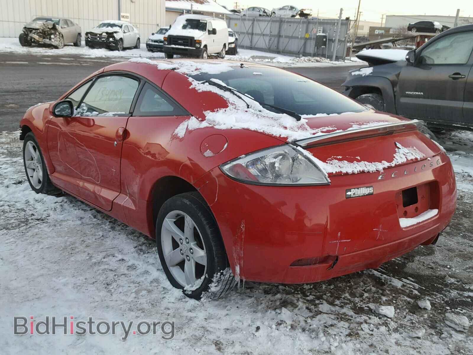 2007 MITSUBISHI ECLIPSE - VIN: 4A3AK24F07E015651 - Фото 3