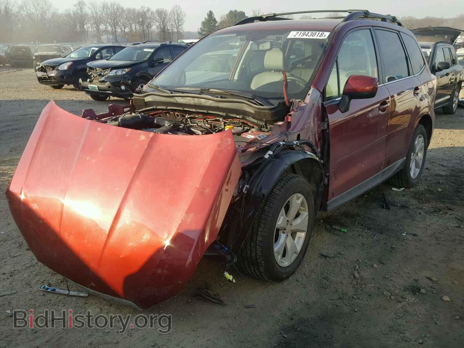 2016 SUBARU FORESTER - VIN: JF2SJARCXGH455069 - Фото 2