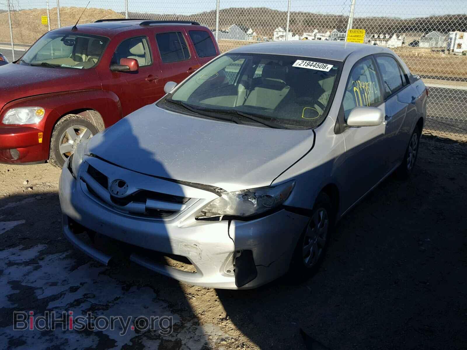 2011 TOYOTA COROLLA BA - VIN: 2T1BU4EE0BC587012 - Фото 2