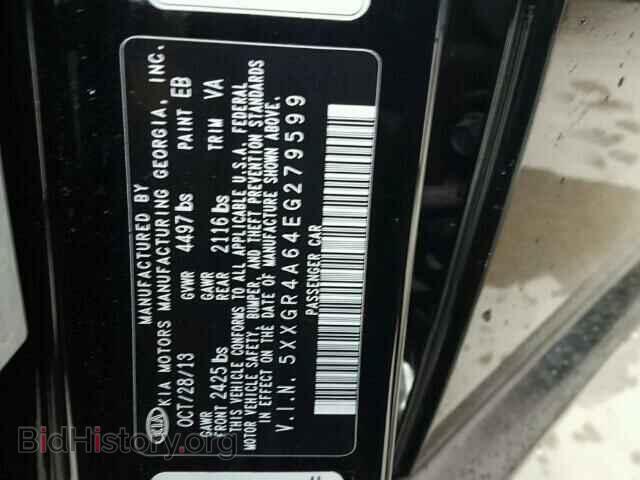 2014 KIA OPTIMA - VIN: 5XXGR4A64EG279599 - Photo 10