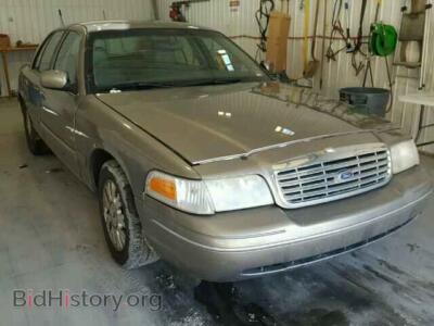 2003 Ford CROWN VIC Crown Vict, beige — VIN 2FAFP74W63X110110, Copart