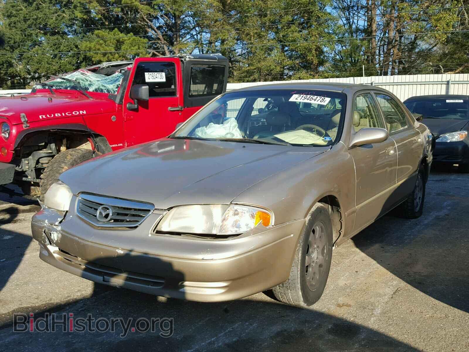 2000 MAZDA 626 - VIN: 1YVGF22C0Y5140767 - Фото 2
