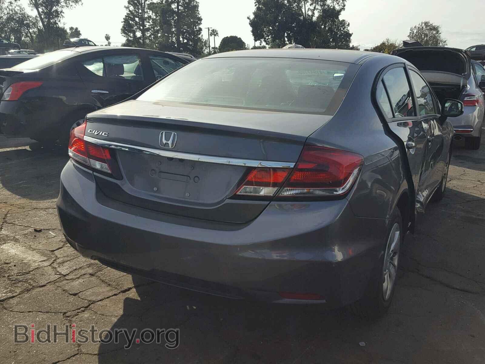 2013 HONDA CIVIC - VIN: 19XFB2F56DE291619 - Фото 4