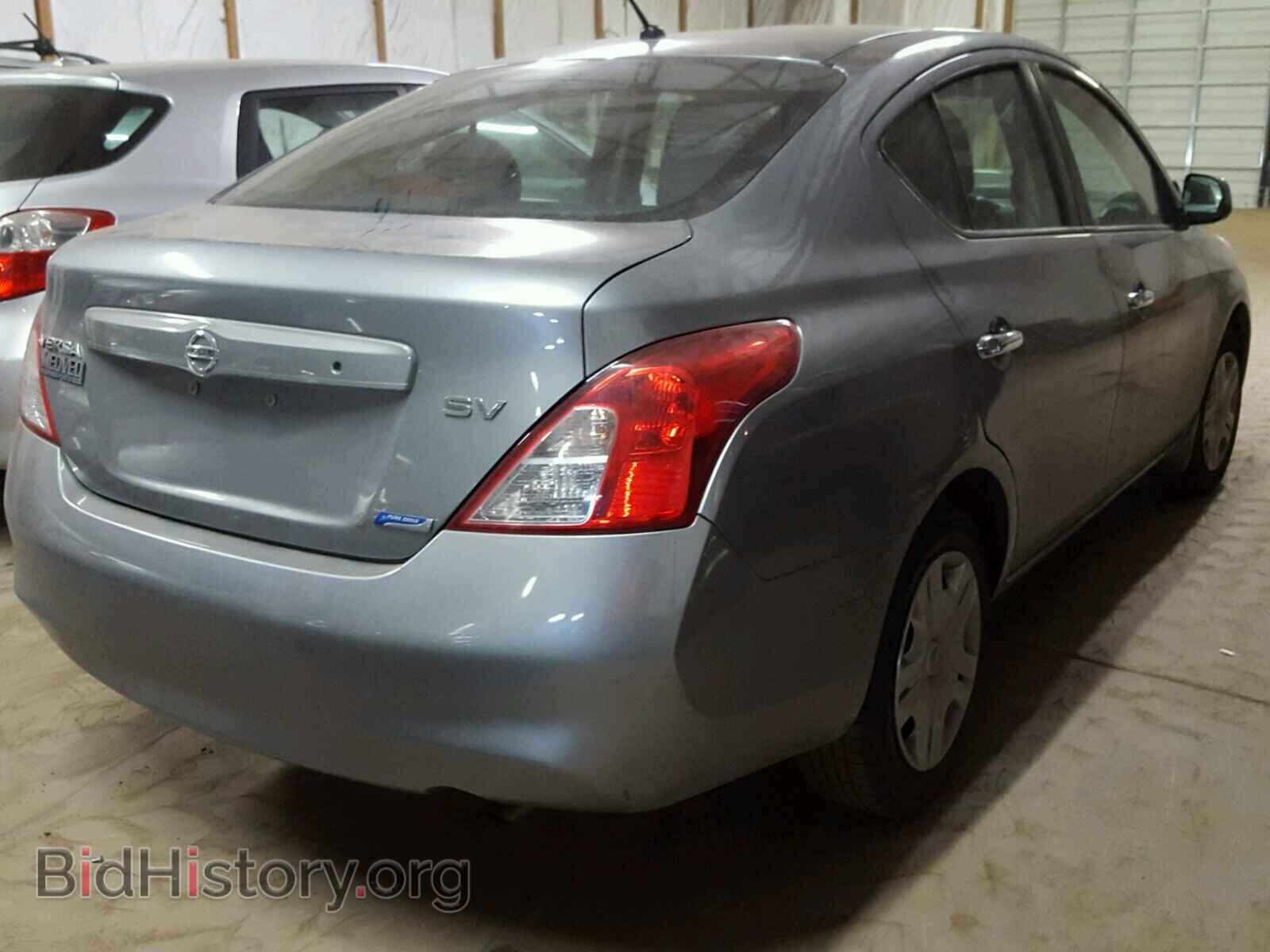 2012 NISSAN VERSA - VIN: 3N1CN7AP4CL890001 - Фото 4
