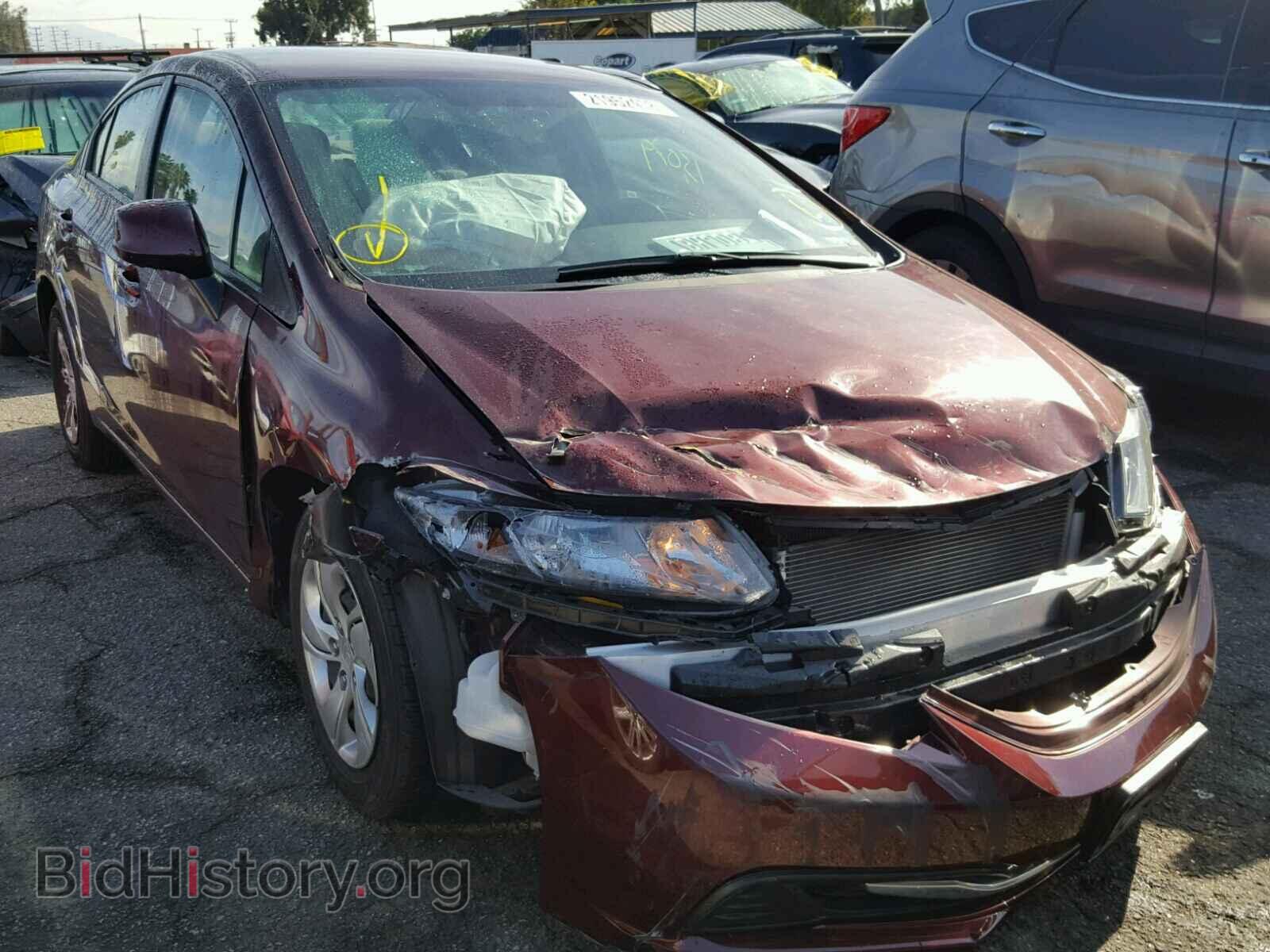 Фотография 19XFB2F55DE248115 - HONDA CIVIC 2013