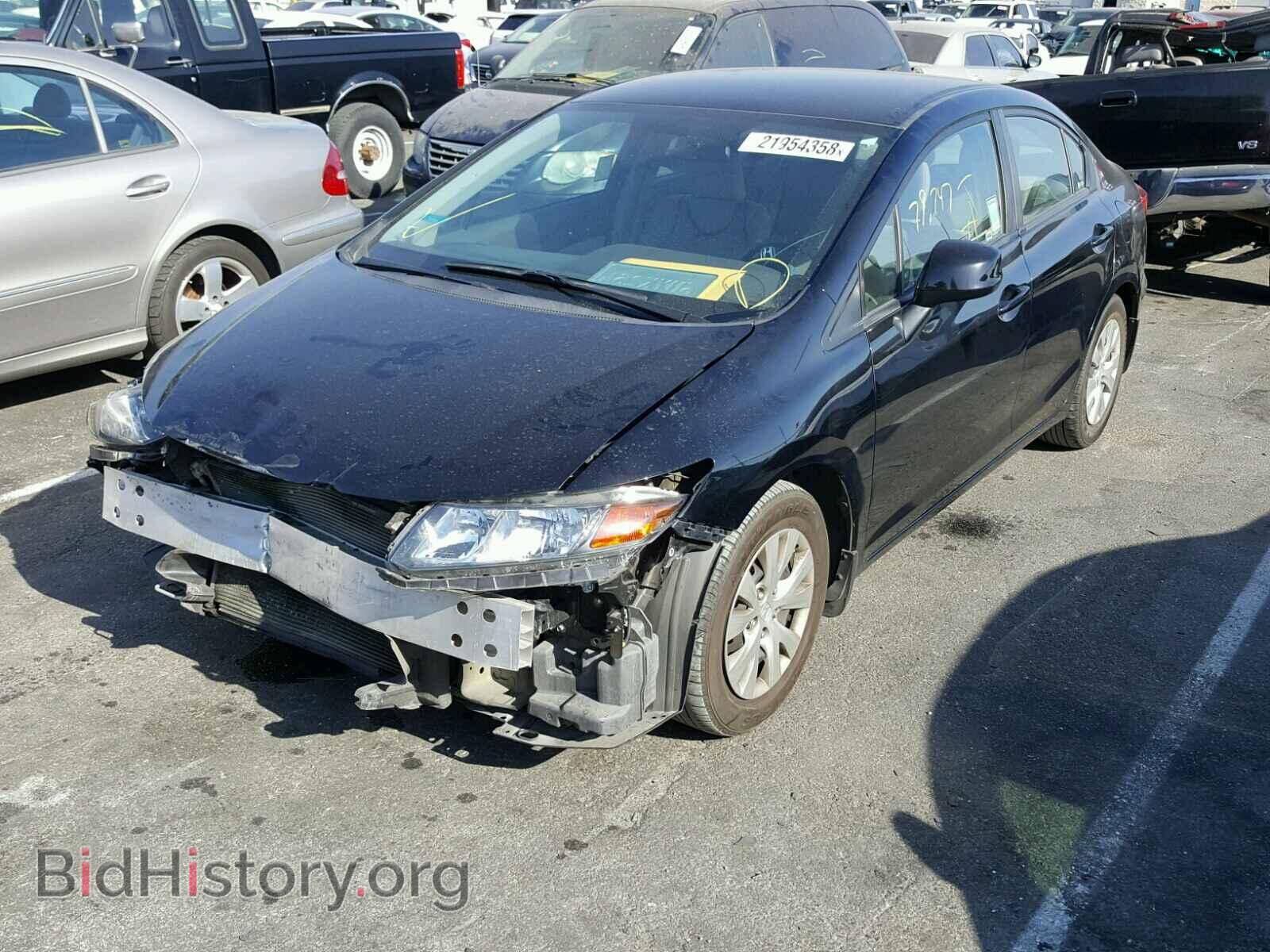 2012 HONDA CIVIC - VIN: 19XFB2F58CE321119 - Фото 2