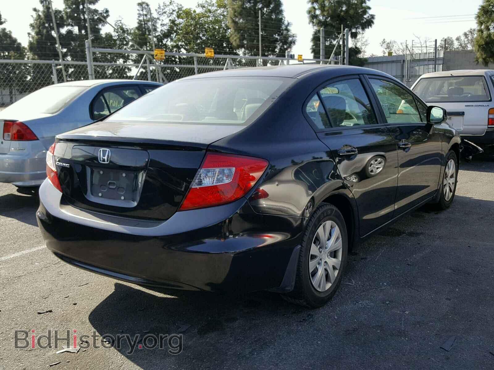 2012 HONDA CIVIC - VIN: 19XFB2F58CE321119 - Фото 4