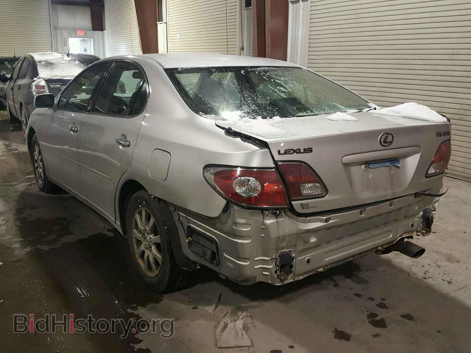 2002 LEXUS ES300 - VIN: JTHBF30G925019091 - Фото 3