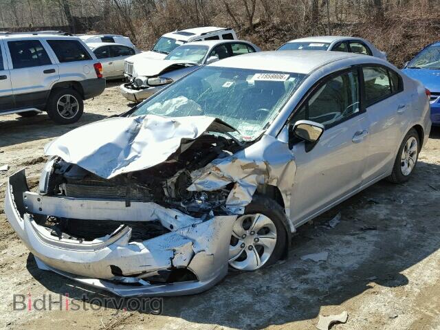 2014 HONDA CIVIC - VIN: 2HGFB2F52EH506792 - Фото 2