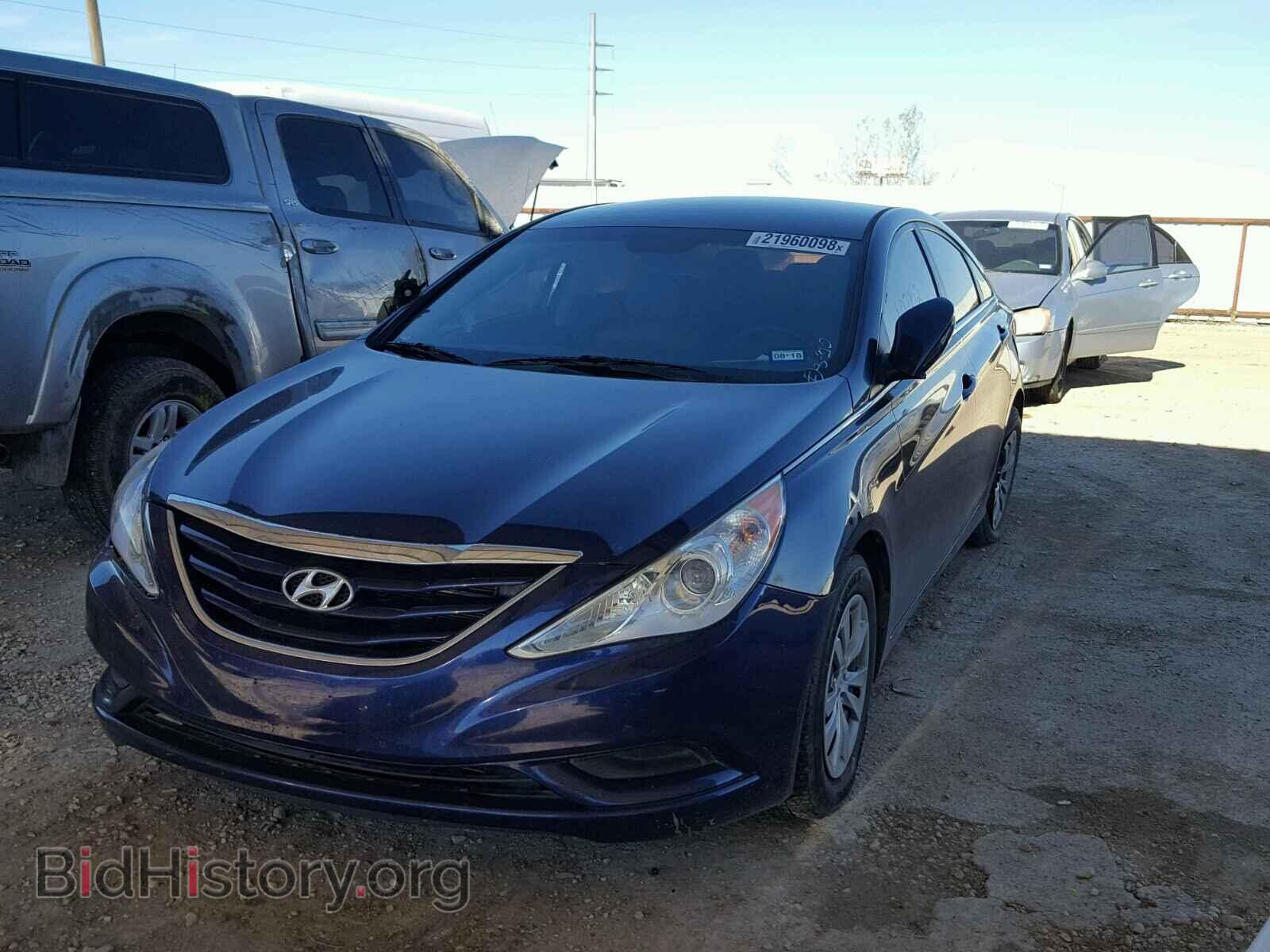 2012 HYUNDAI SONATA - VIN: 5NPEB4AC3CH393449 - Фото 2