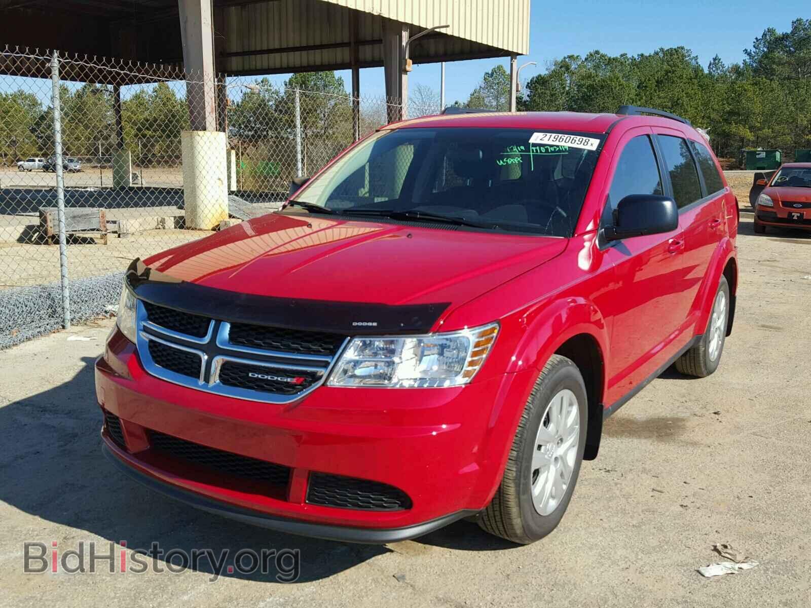 2017 DODGE JOURNEY - VIN: 3C4PDCAB7HT677498 - Фото 2