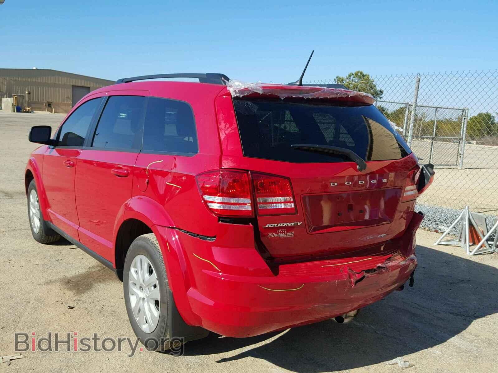 2017 DODGE JOURNEY - VIN: 3C4PDCAB7HT677498 - Фото 3