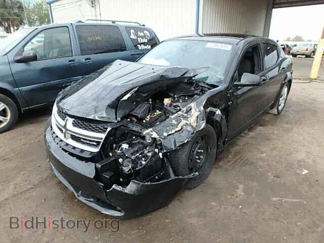 2011 DODGE AVENGER - VIN: 1B3BD4FB2BN515344 - Фото 2
