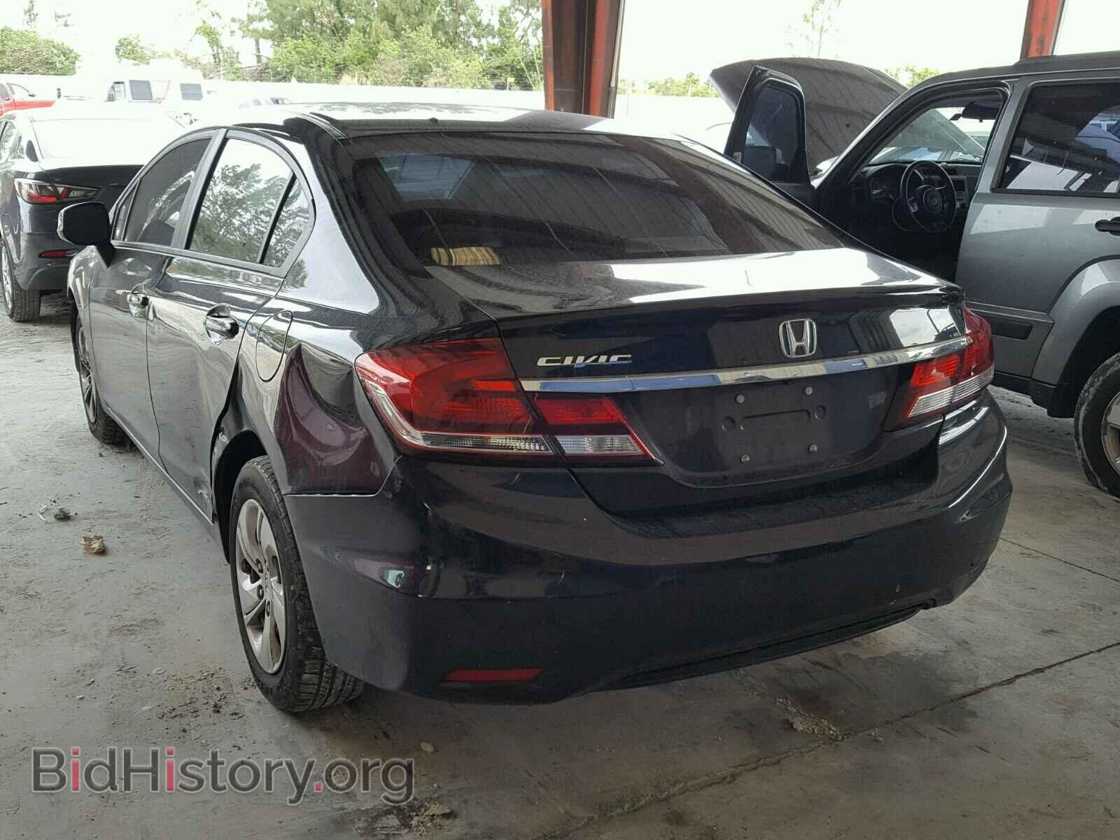 2013 HONDA CIVIC - VIN: 19XFB2F56DE057562 - Фото 3