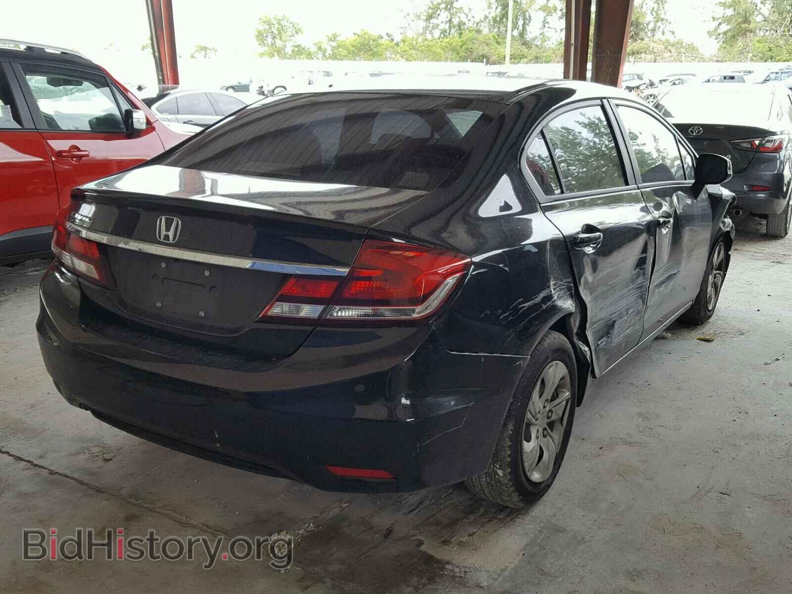 2013 HONDA CIVIC - VIN: 19XFB2F56DE057562 - Фото 4