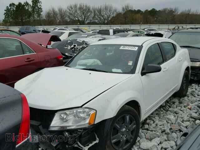 2012 DODGE AVENGER - VIN: 1C3CDZAB2CN323662 - Фото 2