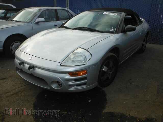 2003 MITSUBISHI ECLIPSE - VIN: 4A3AE45G23E133446 - Фото 2