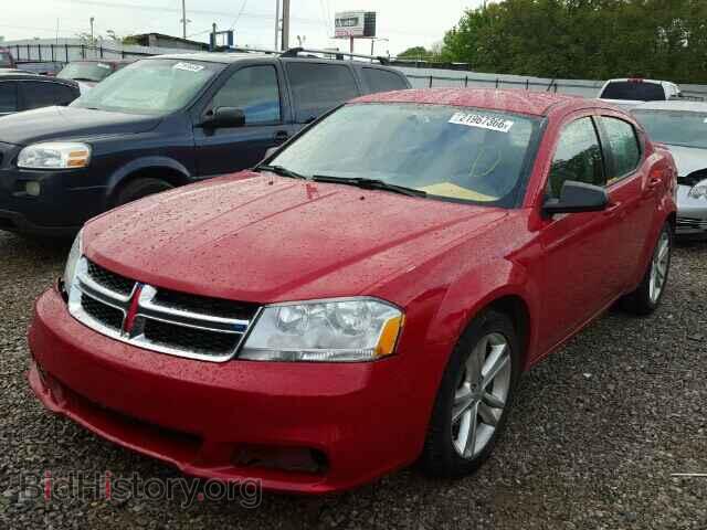 2012 DODGE AVENGER - VIN: 1C3CDZAG2CN314150 - Фото 2