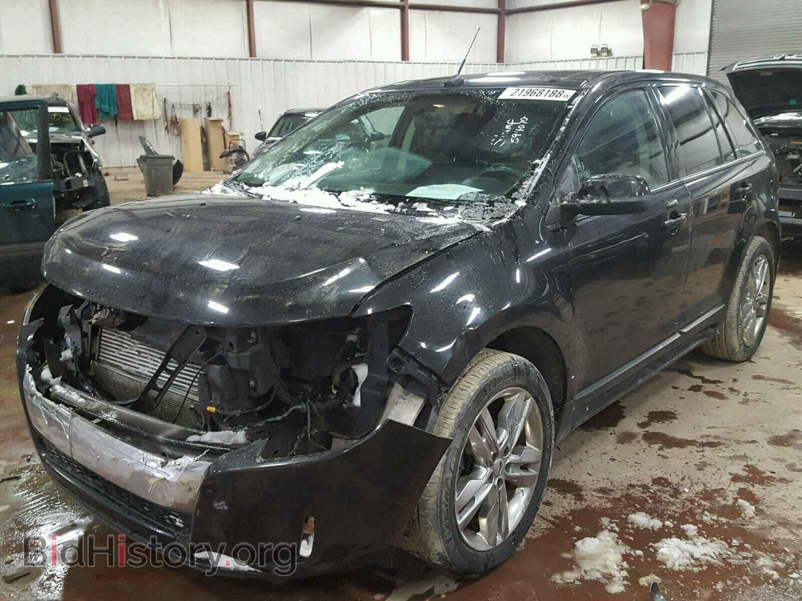 2012 FORD EDGE - VIN: 2FMDK3J97CBA90370 - Фото 2