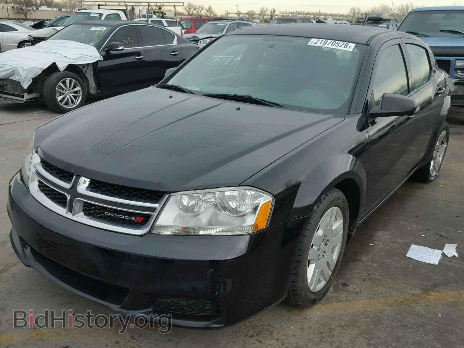 2014 DODGE AVENGER - VIN: 1C3CDZAB0EN105092 - Фото 2