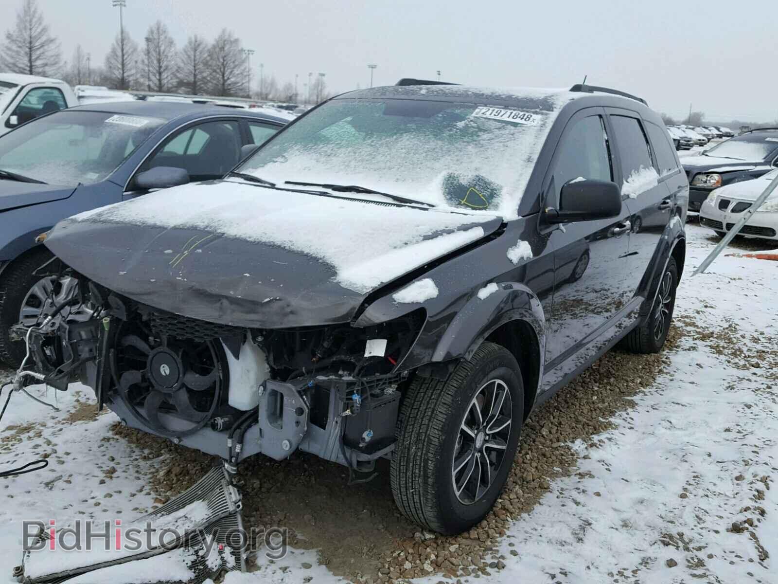 2017 DODGE JOURNEY SE - VIN: 3C4PDCAB2HT643937 - Фото 2