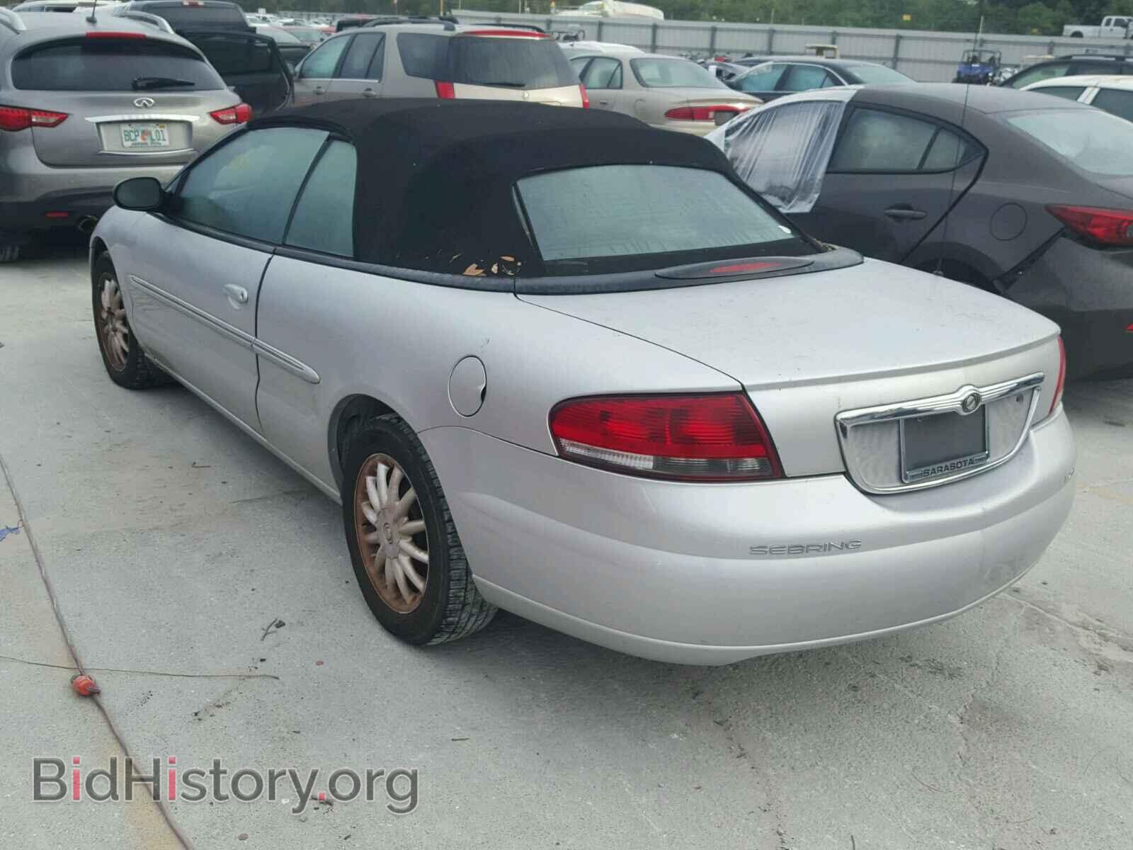 2001 CHRYSLER SEBRING - VIN: 1C3EL55U71N597890 - Photo 3