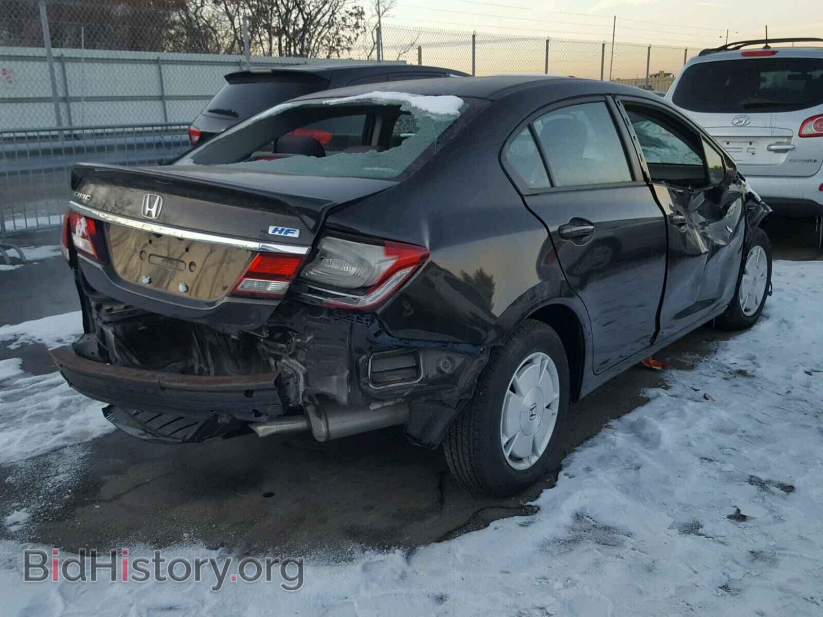 2013 HONDA CIVIC - VIN: 2HGFB2F69DH538369 - Фото 4