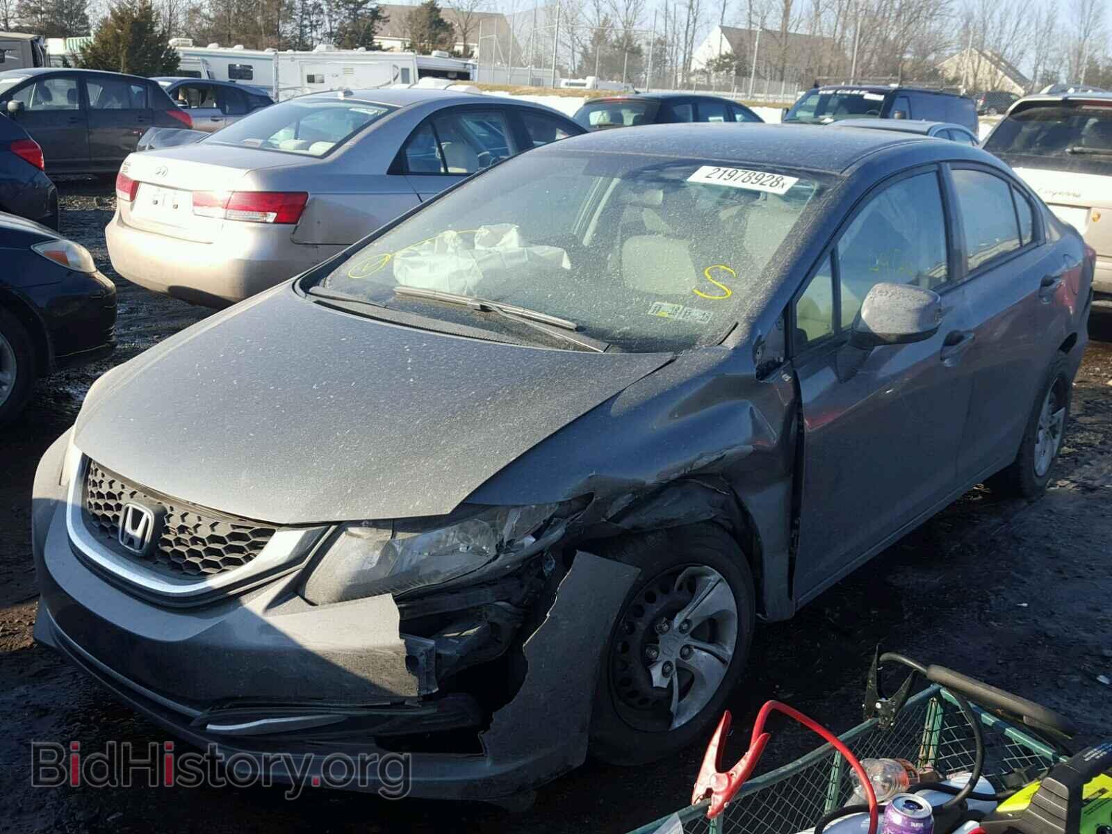 2013 HONDA CIVIC - VIN: 19XFB2F58DE242194 - Фото 2