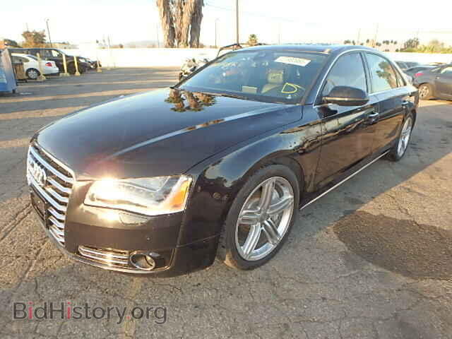 2013 AUDI A8 - VIN: WAUR2AFD9DN020710 - Фото 2