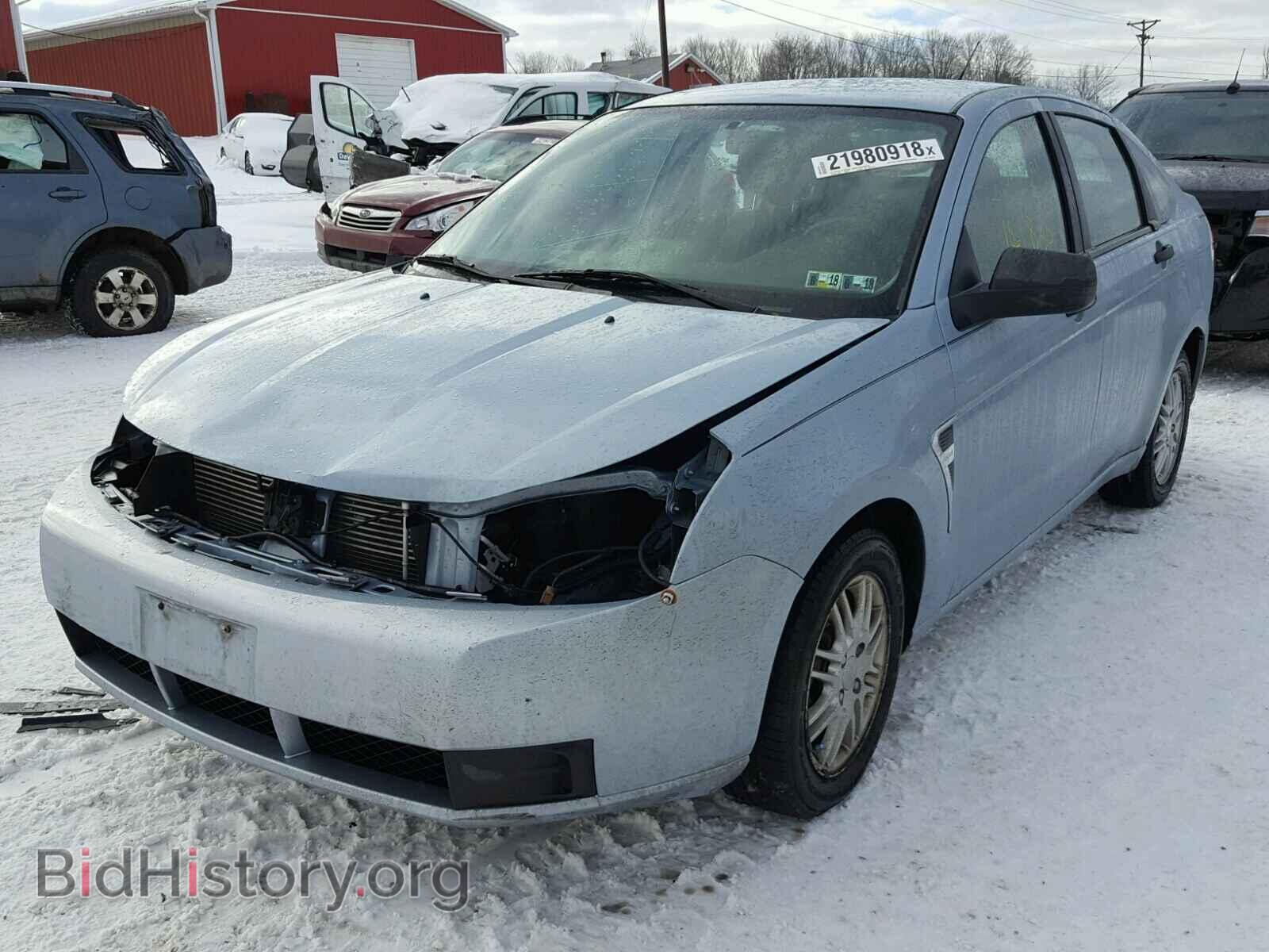 2008 FORD FOCUS - VIN: 1FAHP35N98W199875 - Фото 2