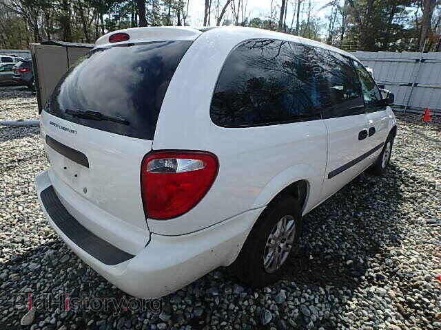 2007 DODGE CARAVAN - VIN: 1D4GP24E67B141586 - Фото 4